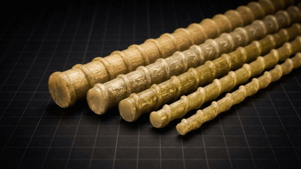 MASTER BAR: corrosion-resistant GFRP structural reinforcement for demanding environments.