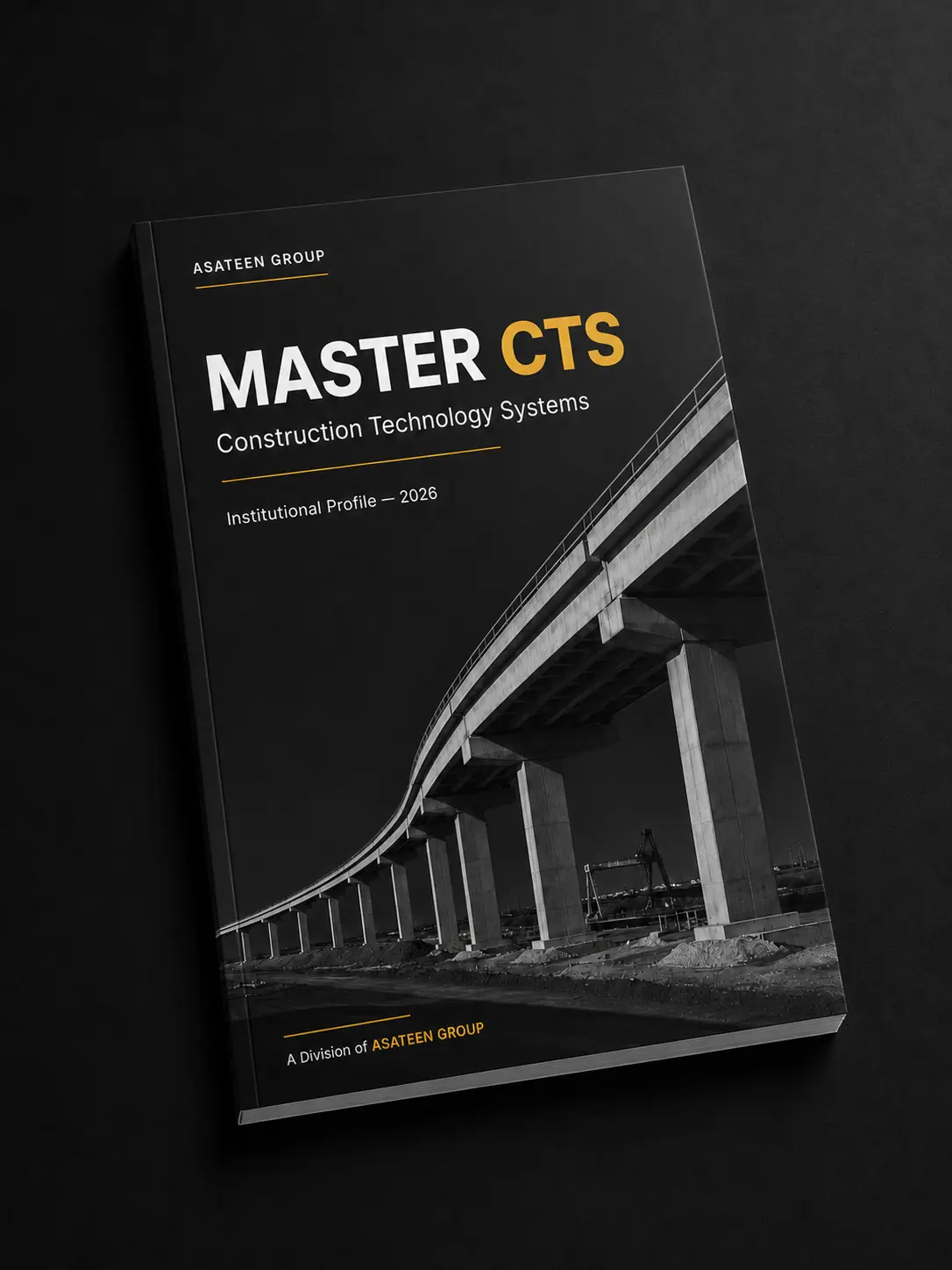 MASTER CTS Company Profile 2026 document cover mockup