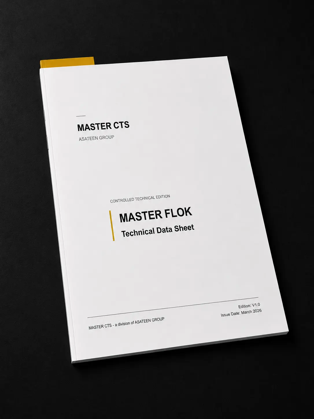 MASTER FLOK document cover mockup